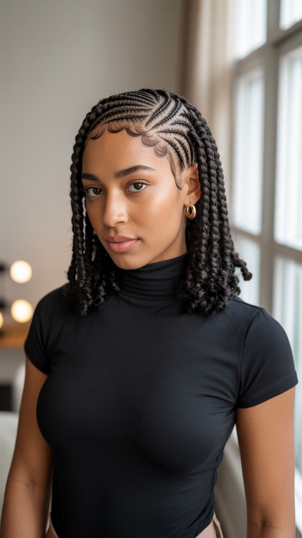 Tresses collées et twists